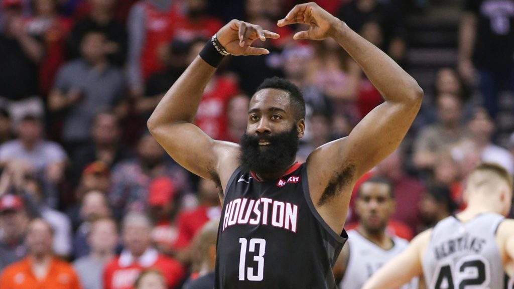 James Harden Matches His Career-high 61 Points As Rockets Rally Late To ...