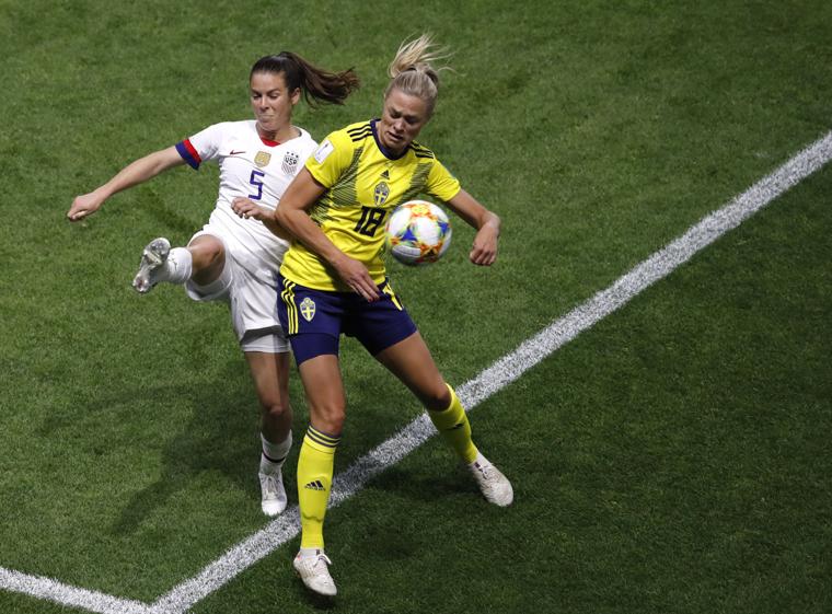 Women's World Cup; US beats Sweden by 2-0 to still be undefeated - Net ...
