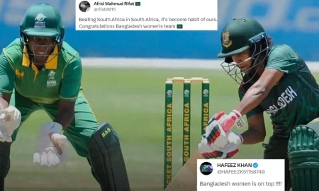 SA-W vs BD-W: Murshida Khatun plays a thumping knock as Bangladesh defeats South Africa in first ODI