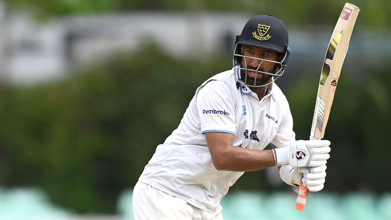 Cheteshwar Pujara to play third County Championship season for Sussex in 2024