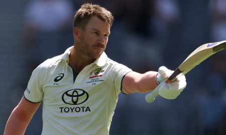 Aus vs pak 1st test David Warner says 'shush' celebration was aimed at critics