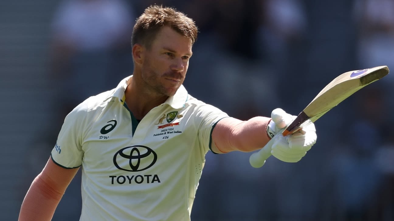 Aus vs pak 1st test David Warner says 'shush' celebration was aimed at critics