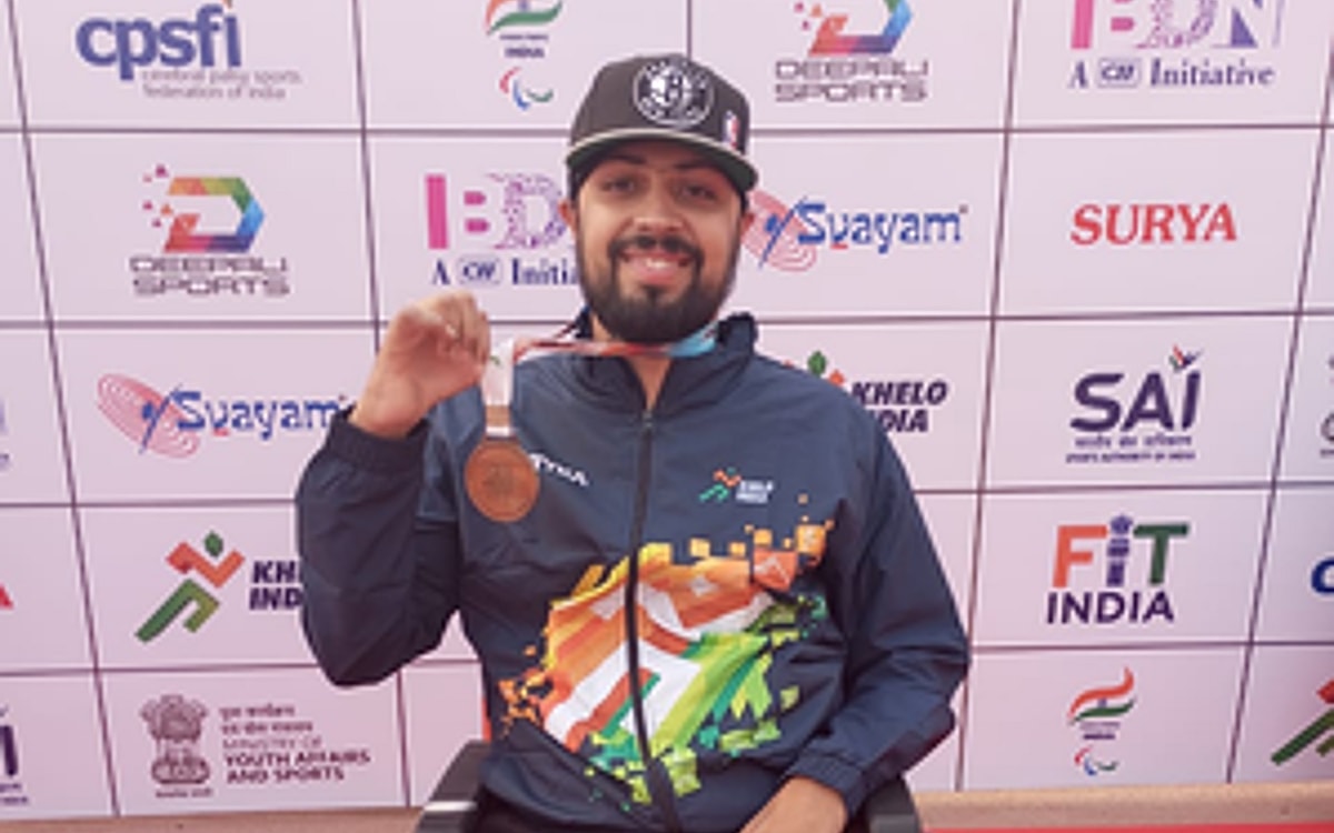 Asian Games Star Pranav Soorma Corners Khelo India Para Games Spotlight With Record Throw On Cricketnmore