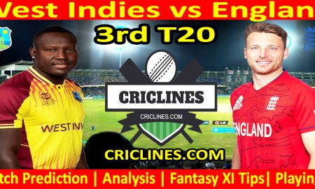 Today Match Prediction-WI vs ENG-3rd T20-2023-Dream11-Who Will Win Today