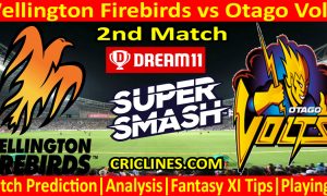 Today Match Prediction-WF vs OV-Dream11-Super Smash T20 2023-24-2nd Match-Who Will Win