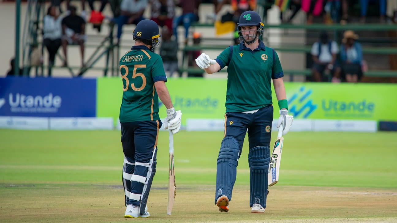 Recent Match Report - Zimbabwe vs Ireland 3rd ODI 2023/24