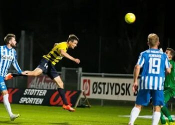 Esbjerg vs Hobro football