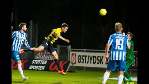 Esbjerg vs Hobro football