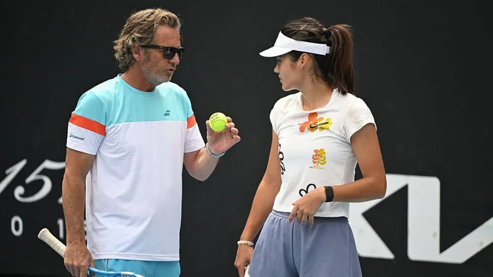 Raducanu splits with coach after Australian Open exit