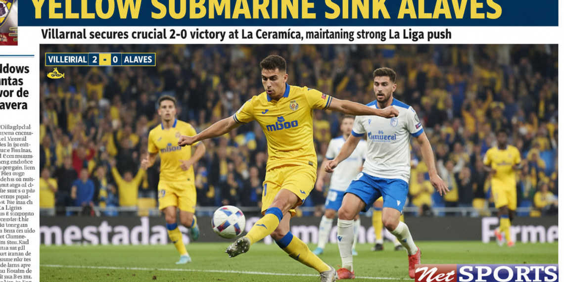 Submarino Amarillo beat Alaves to maintain La Liga push