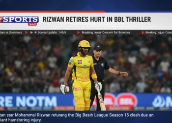 Mohammad Rizwan retired out during BBL 15 clash
