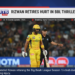 Mohammad Rizwan retired out during BBL 15 clash