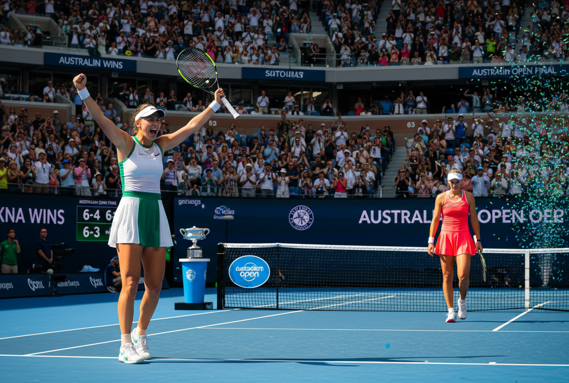 Rybakina beats Sabalenka for first Australian Open title