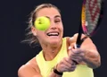 Aryna Sabalenka reaches the Brisbane International final once again.