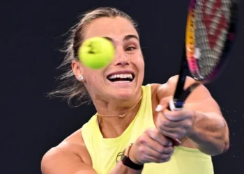 Aryna Sabalenka reaches the Brisbane International final once again.
