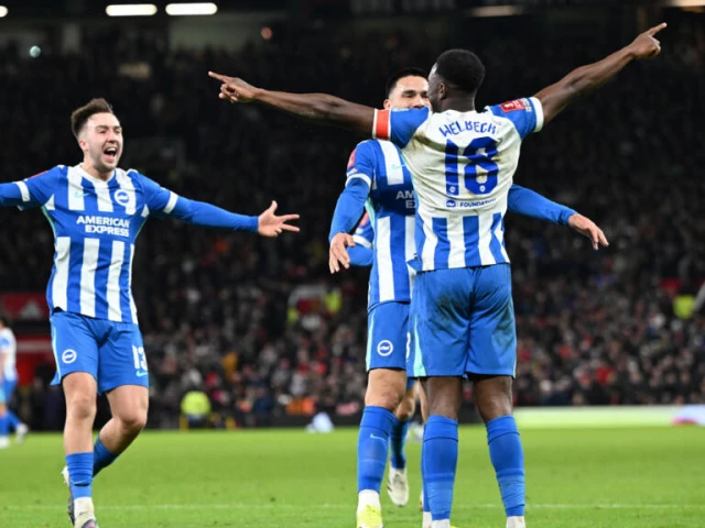 Man Utd crash out of FA Cup against Brighton