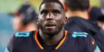 Dolphins release wide receiver Hill as part of rebuild