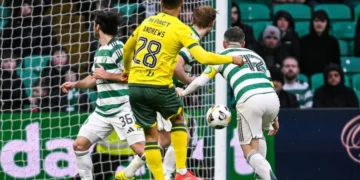 Hibs stun Celtic with late Andrews winner