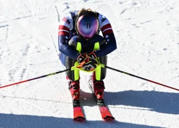 ‘For Dad, who didn’t get to see this’ – Shiffrin wins gold