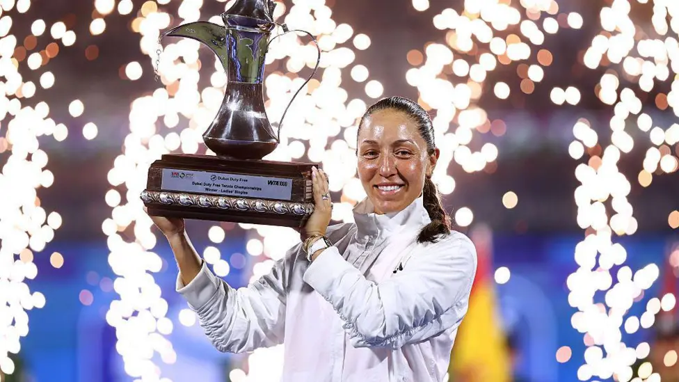 Pegula beats Svitolina in Dubai for 10th WTA title