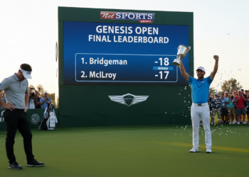 McIlroy finishes one shot behind Genesis winner Bridgeman