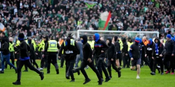 ‘Disgraceful scenes as toxicity spills over in Old Firm cup tie’