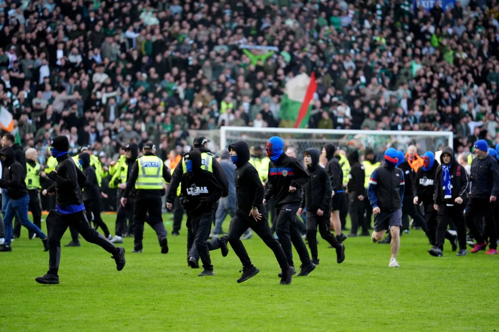 ‘Disgraceful scenes as toxicity spills over in Old Firm cup tie’
