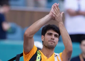 Why is Bernabeu hosting Madrid Open tennis stars?