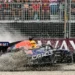 Russell takes Melbourne pole after Verstappen crash