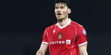 Wrexham’s Moore to miss Wales’ World Cup play-offs