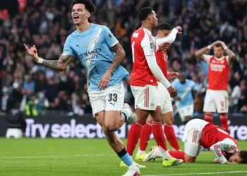 O’Reilly the hero as Man City beat Arsenal to win EFL Cup