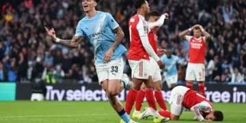 O’Reilly the hero as Man City beat Arsenal to win EFL Cup