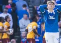 Rangers title hopes dented by Motherwell in epic