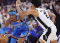 Gilgeous-Alexander stars as Thunder overcome Spurs