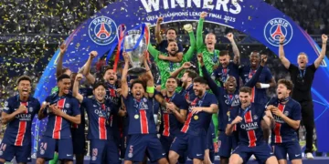 PSG win fifth straight Ligue 1 title