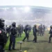 Ligue 1 game abandoned after fans invade pitch at relegated Nantes