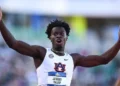 ‘Not on my bingo chart’ – Tharp smashes 110m hurdles record