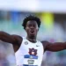 ‘Not on my bingo chart’ – Tharp smashes 110m hurdles record