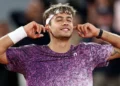 Cobolli using Nadal’s shower in bid for French Open glory