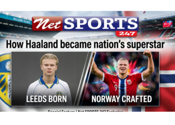 Born in Leeds, crafted in Norway: How Haaland became nation’s superstar