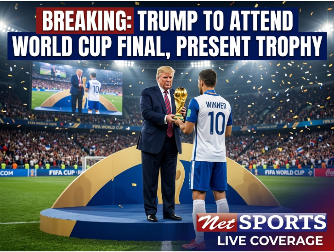 Trump to attend World Cup final and present trophy