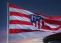 atletico madrid derby flag