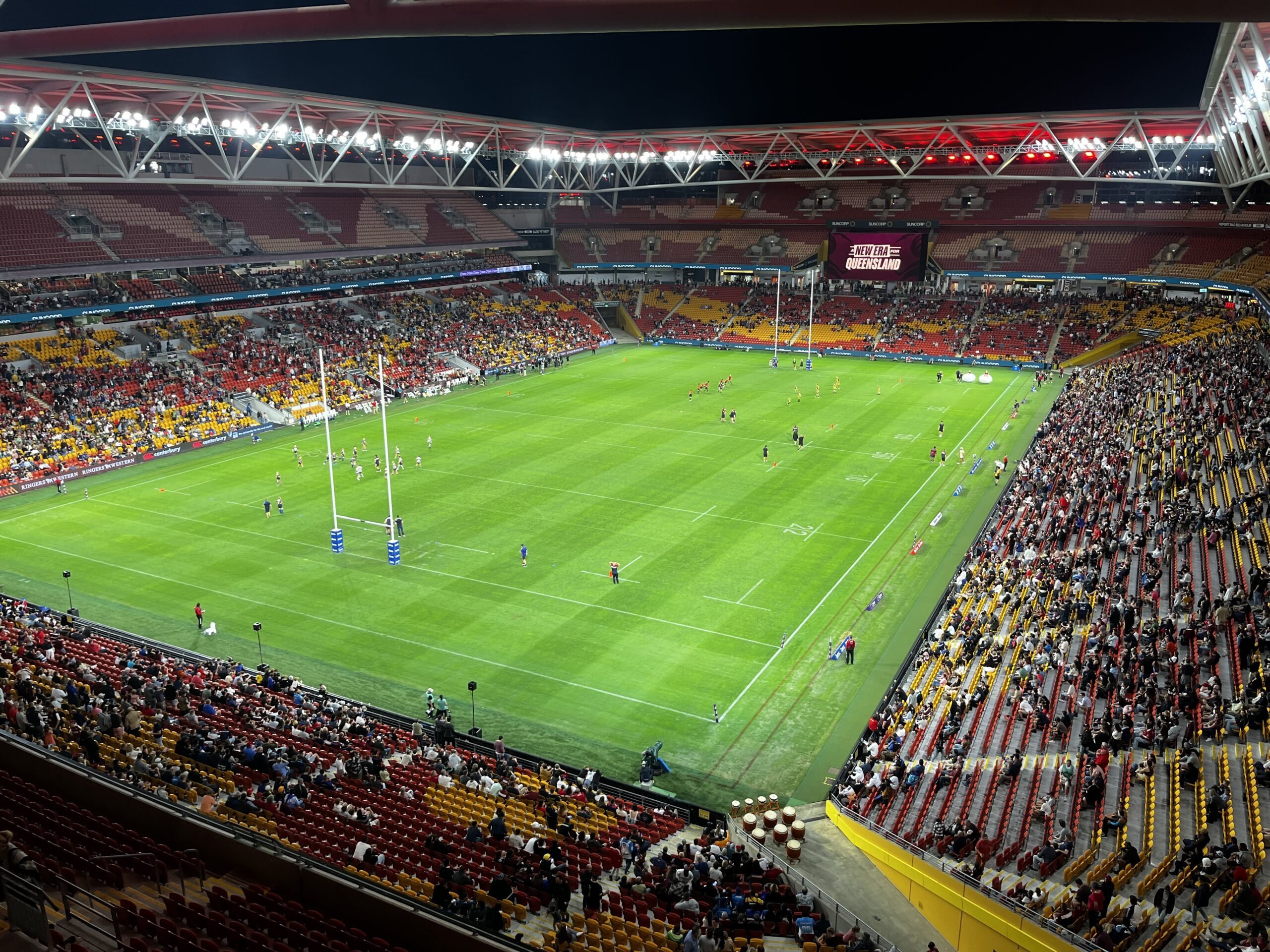 Suncorp Stadium in Brisbane, venue for Australia vs Brazil
