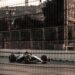 Azerbaijan GP 2026: an F1 car on the Baku City Circuit with the TV tower behind