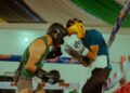 boxing ring sparring