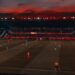 Football stadium at dusk with a match under way (Pexels 1657324)