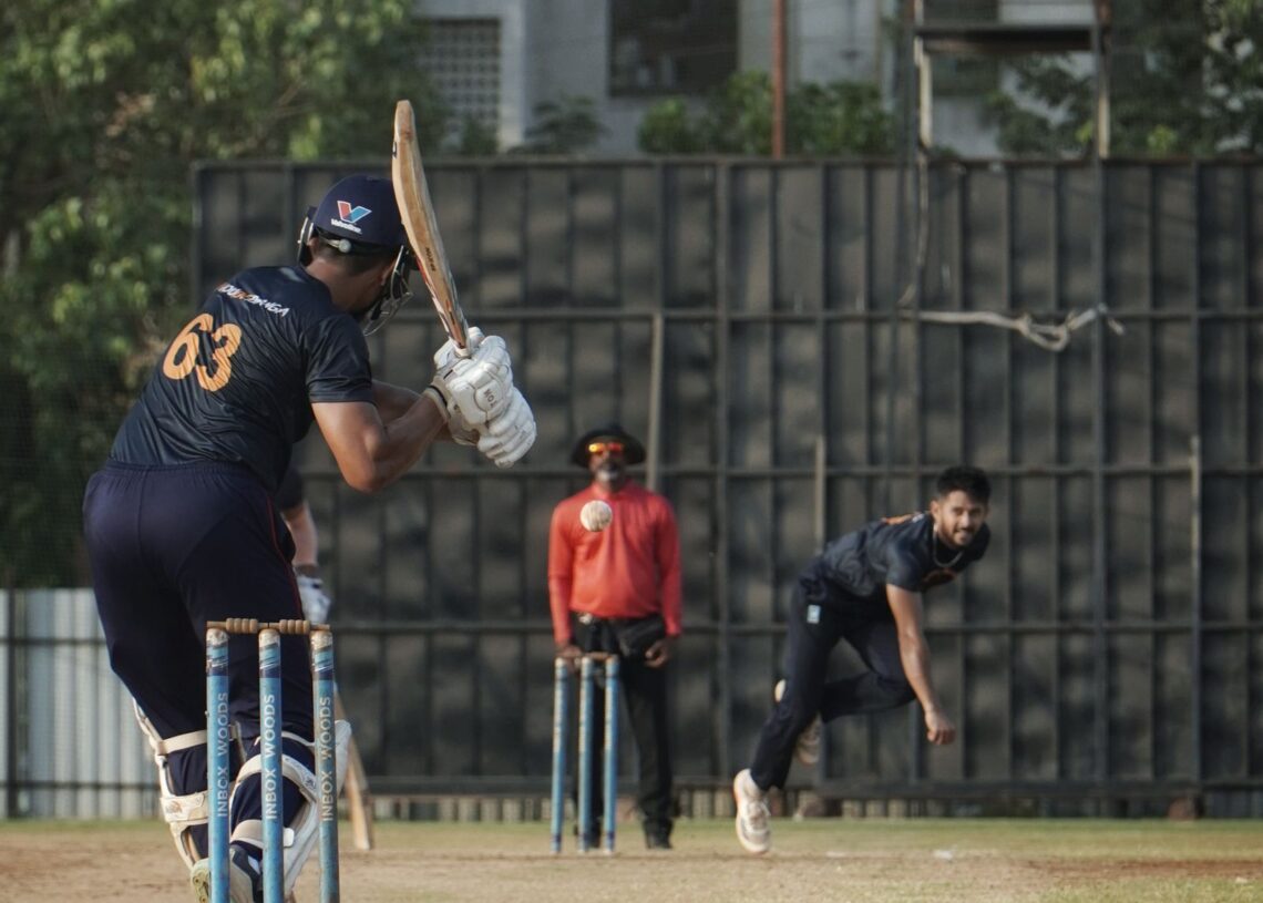 cricket batsman facing bowler 2026