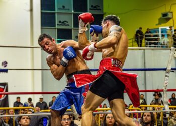 cruz bravo san diego boxing ring action