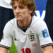 Anthony Gordon in an England shirt, scorer in Czechia vs England