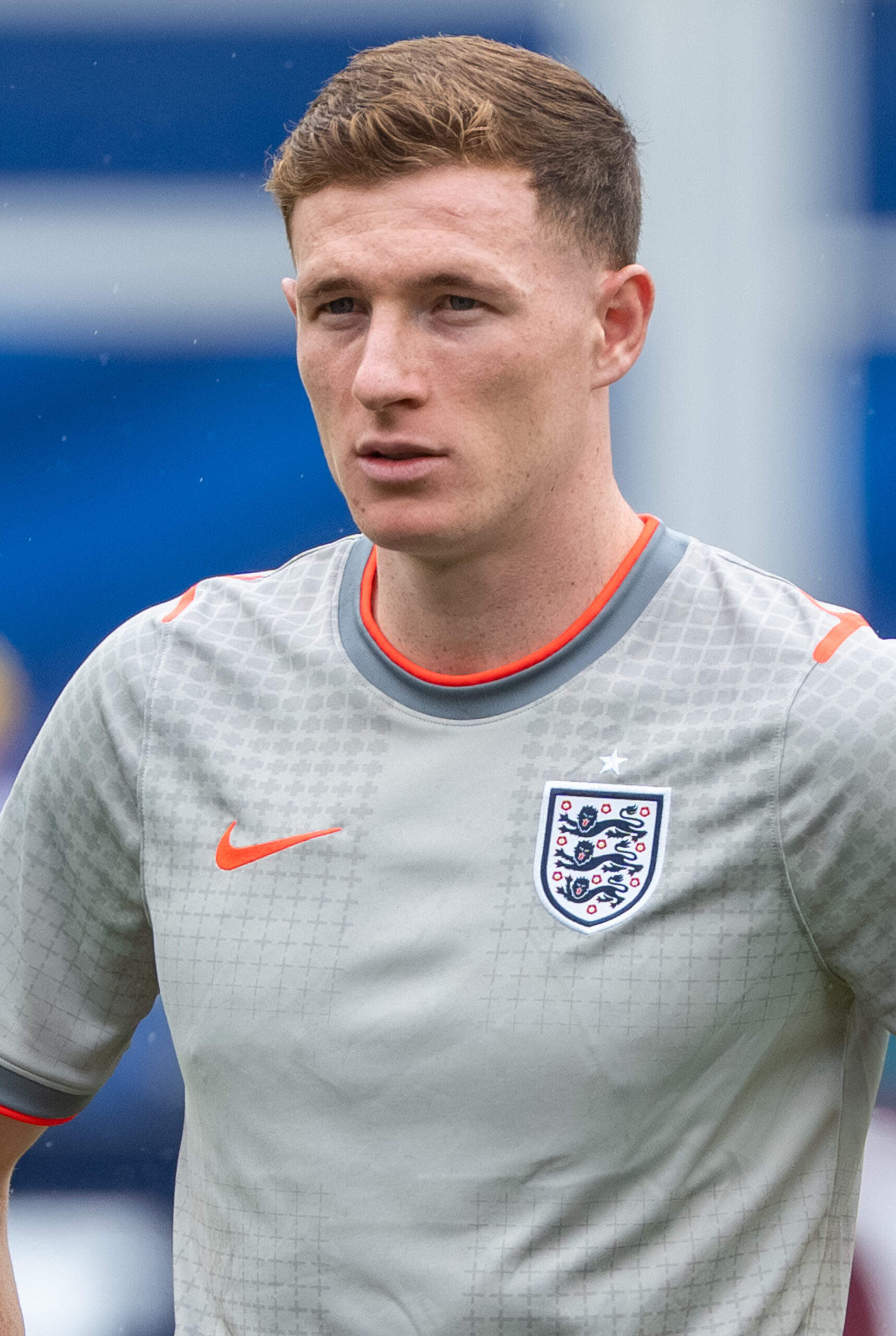 Elliot Anderson, the England midfielder fouled before the Czechia red card